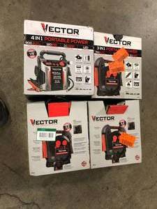 Lot of Assorted Portable Power Stations Various Sizes Models and Conditions  Customer Returns See Pictures