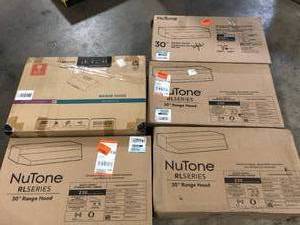Lot of Assorted Range Hoods Various Models and Conditions  Customer Returns See Pictures