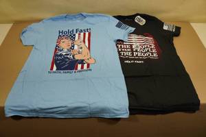 lot 73 image: 2 Hold Fast T-Shirts -Medium
