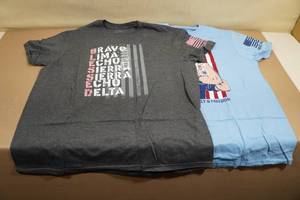 lot 74 image: 2 Hold Fast T-Shirts -Large