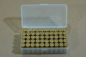 lot 121 image: 50 .44 Rem Mag HP Ammo in Plastic Case
