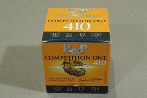 lot 152 image: 25 B&P Competition One .410 Bore 2-12 8 Shot Shotshells