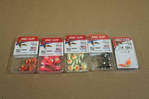 lot 166 image: NEW Eagle Claw Fishing Jigs