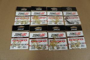 lot 171 image: NEW ZoneLoc Fishing Hooks - Assorted Sizes