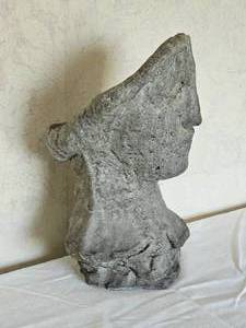 lot 20 image: Fine Concrete Neoclassical Bust