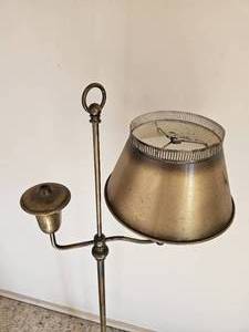 lot 375 image: Awesome Vintage Kerosene Styled Floor Lamp