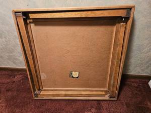 lot 471 image: Vintage Wooden Folding Card Table