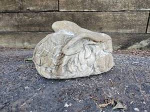 lot 178 image: Handsome Fuzzy Rabbit Statue