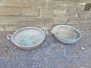 lot 372 image: Copper Handled Saucers Pairing