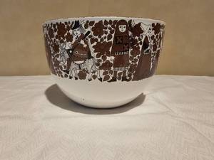lot 224 image: Arabia Kaj Franck Ritari Medieval Enamelware Bowl