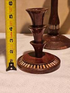 lot 403 image: Rosewood & Quill Candlestick set