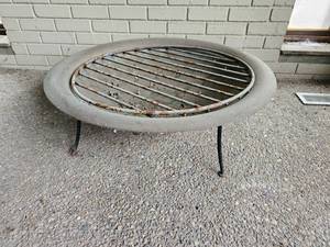 lot 239 image: Bronze Saucer Firepit
