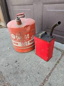 lot 461A image: Vintage Fuel Tanks
