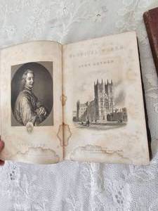 lot 280 image: Enchanting Vintage Book Collection (3) - Drydens Poetry