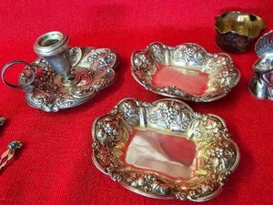 lot 31A image: Sterling Silver Pieces 6.9 Oz.