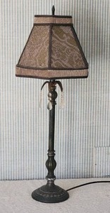lot 486 image: Stylish Vintage Table Lamp
