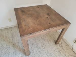 lot 116 image: Wood Parsons Occasional Table