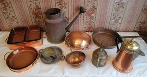 lot 271 image: Vintage Copperware Collection (10)
