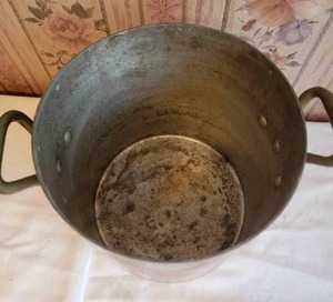 lot 267 image: Vintage French Made Copper Stock Pot