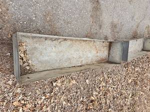 lot 191B image: Aluminum Sheetmetal Planter Boxes