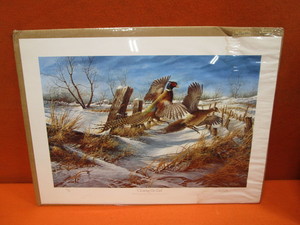 Terry Redlin Clearing The Rail S&N Print 29960