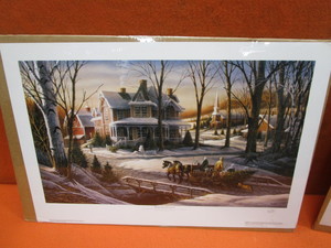 Terry Redlin Homeward Bound Signed Open Edition Print