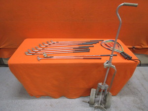 Golf Clubs, Bag Caddy, Racquets