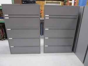 (2) Lateral File Cabinets 18x4265