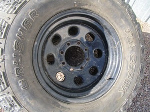 (2) 8 Hole Pickup Wheels