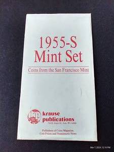 lot 12 image: 1955-S Mint Coins