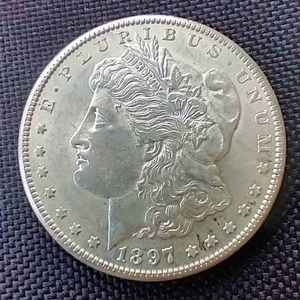 lot 15 image: 1897-S Morgan Dollar