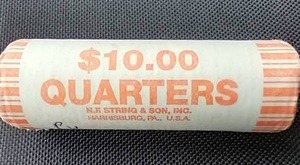 lot 25 image: $10 Puerto Rico Territories Quarter Roll