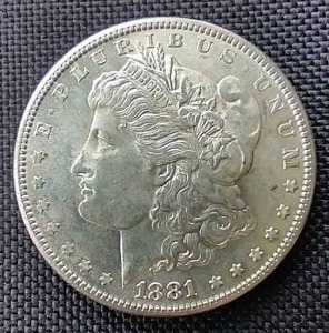lot 27 image: 1881-S Morgan Dollar