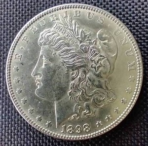 lot 35 image: 1898 Morgan Dollar