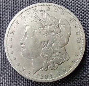 lot 48 image: 1894-O Morgan Dollar