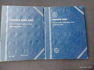 lot 77 image: (2) Penny Books From 1909 - 1975