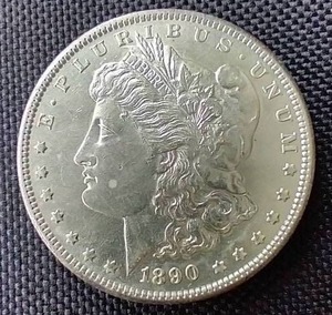 lot 80 image: 1890-S Morgan Dollar
