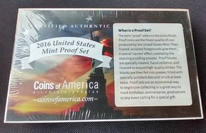 lot 88 image: 2016 U.S. Mint Proof Set - In Shrinkwrap