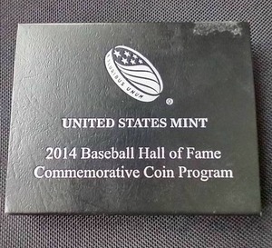 lot 89 image: 2014 Baseball Hall of Fame Commemorative Half Dollar