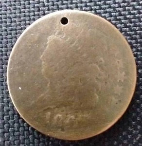lot 97 image: 1809 Classic Head Half Cent Coin
