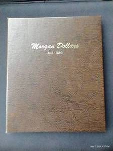 lot 105 image: Nice Empty Morgan Dollar Album