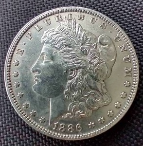 lot 119 image: 1886 Morgan Dollar