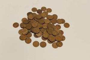Wheat Back Pennies Lot Of Approx. 100 Pennies