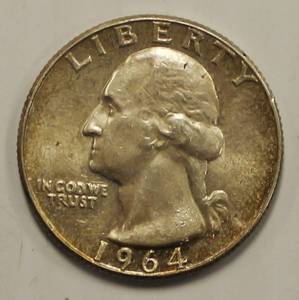1964 Silver Quarter