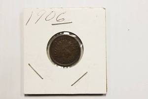 Very Nice High Grade 1906 Indian Head Penny, Full Liberty