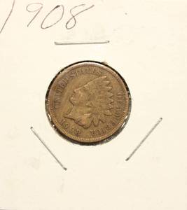 Nice High Grade 1908 Indian Head Penny