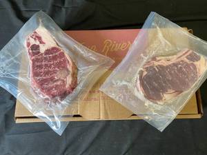 Beef Bone-In Ribeye Lip-On Steak - 8.20Lbs Pack date 09212022