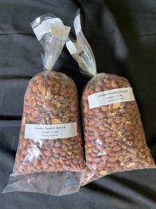 Unsaled Roasted Almonds - 2Lbs 2-Pack Best by 04302024