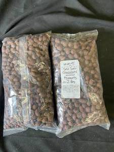 Sea Salt Chocolate Covered Peanuts - 2Lbs 2-Pack Best by 05022024
