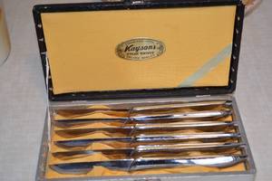 7 - Kaysons Deluxe Quality Stainless Steel Steak Knife Set